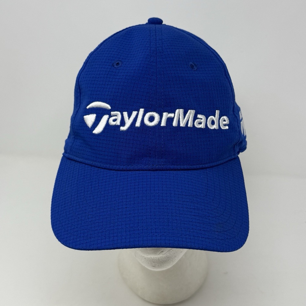 TaylorMade TP5 M3 Cap Men's Blue Mesh Adjustable Strap Back Baseball Hat ECU